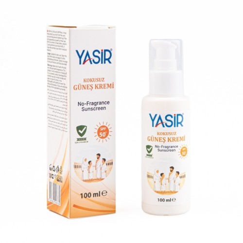 Kokusuz Güneş Kremi – Hac ve Umre İçin Uygun 50 SPF Güneş Kremi 100 Ml.